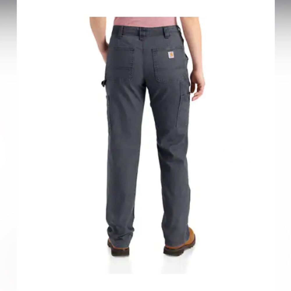 WOMEN'S RUGGED FLEX LOOSE FIT CANVAS WORK PANT